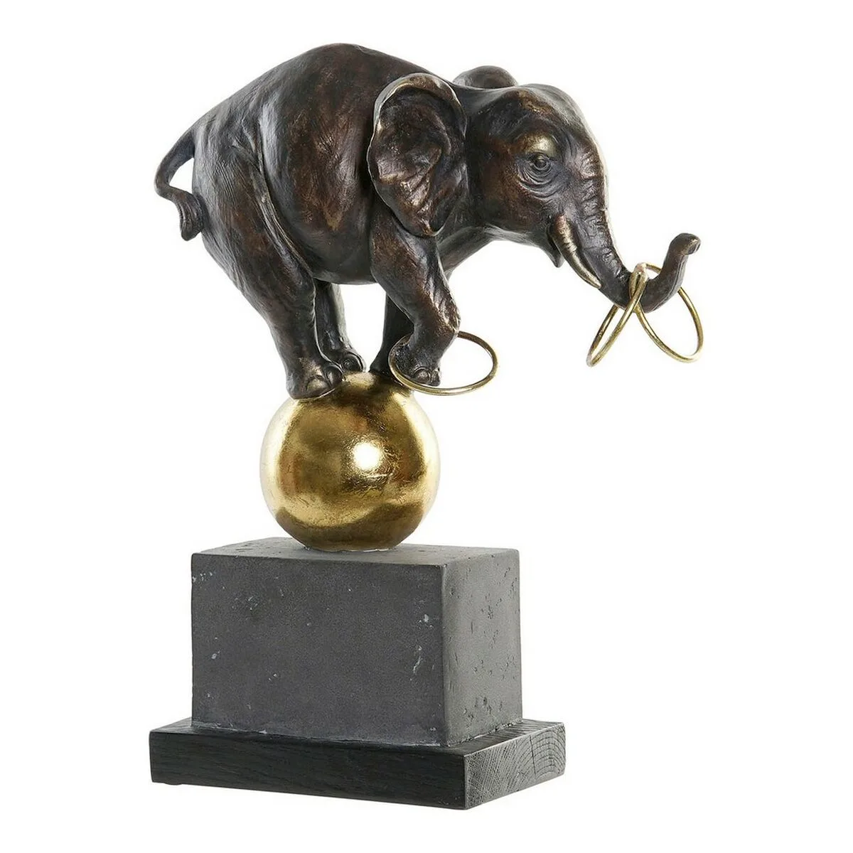 Figurine decorative dkd home decor noir dore elephant moderne 31 x 13 x 41 cm s301409044. Bienvenue sur Diaytar, la plateforme qui a réussi le pari de rendre le shopping généraliste aussi excitant que la mode.
