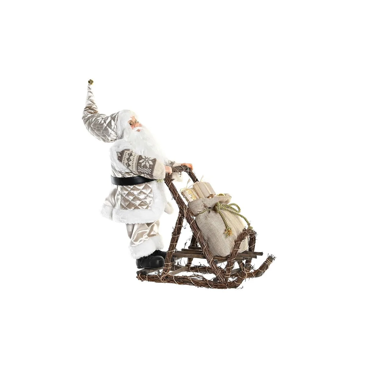 Figurine decorative dkd home decor pere noel noel gris champagne bois 42 x 22 x 48 cm s303530652. Bien plus qu'un simple site, Diaytar est une expérience de découverte permanente de produits utiles, beaux et novateurs