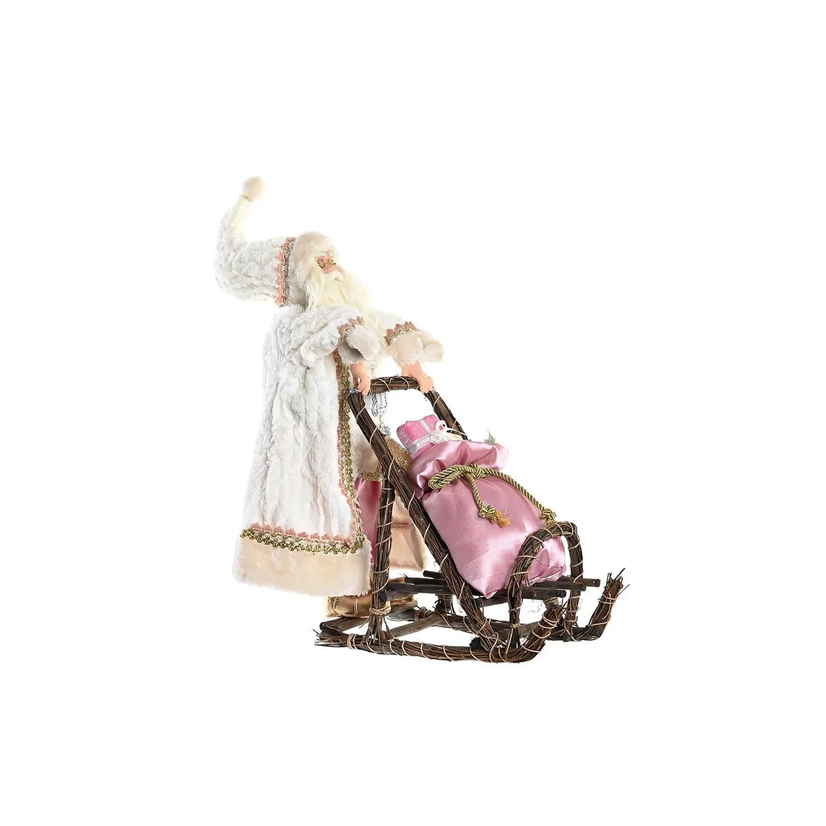 Figurine decorative dkd home decor pere noel noel gris rose bois 42 x 22 x 50 cm s303530068. Diaytar est le résultat de milliers d'heures de recherche et développement pour vous offrir une offre généraliste d'exception.
