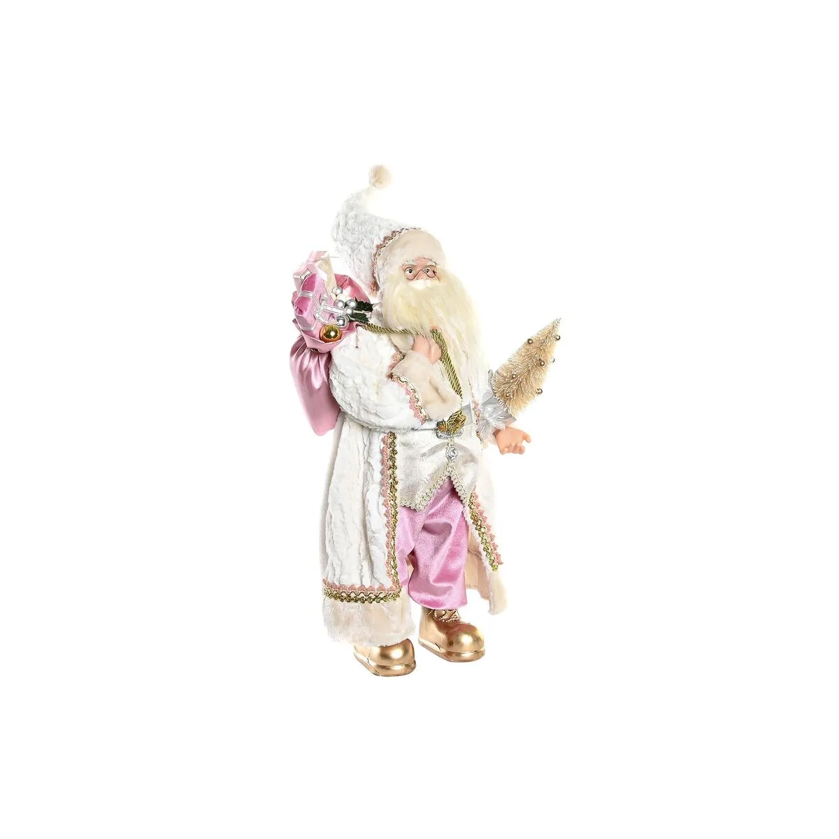 Figurine decorative dkd home decor pere noel noel gris rose pvc bois 32 x 20 x 60 cm s303529897. Notre algorithme préféré chez Diaytar ? L'humain. Car rien ne remplace le coup de cœur pour un produit exceptionnel.