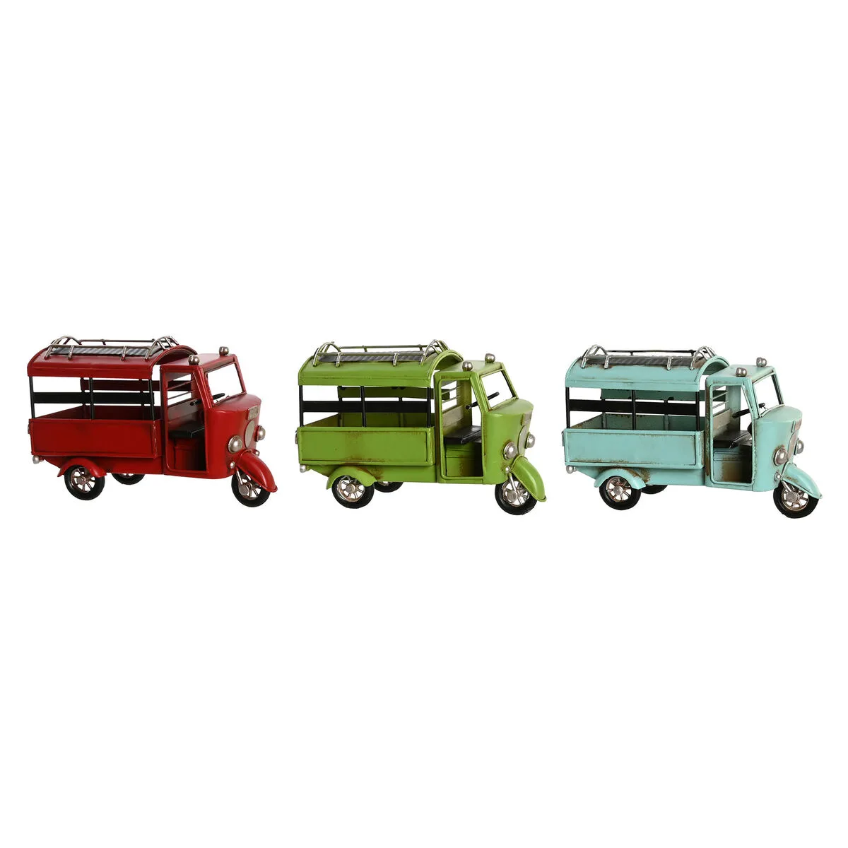 Figurine decorative dkd home decor rouge vert bleu ciel vintage 16 x 7 x 10 cm 3 unites s304450420. Diaytar réinvente le e-commerce avec une approche généraliste axée sur la qualité, la tendance et l'accessibilité