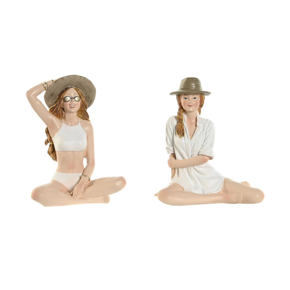 Figurine decorative home esprit blanc beige femme mediterraneen 9 5 x 7 5 x 13 cm 2 unites s305459913. Explorez la galerie virtuelle Diaytar et laissez-vous séduire par nos produits généraux tendance et nos inventions électroniques exclusives