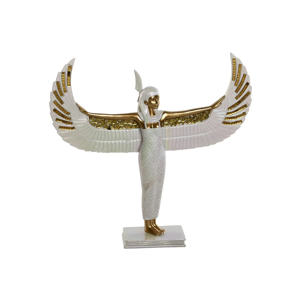 Figurine decorative home esprit blanc dore resine oriental 34 x 6 5 x 33 5 cm s305859744. Votre boutique de confiance Diaytar vous accompagne dans tous vos projets.