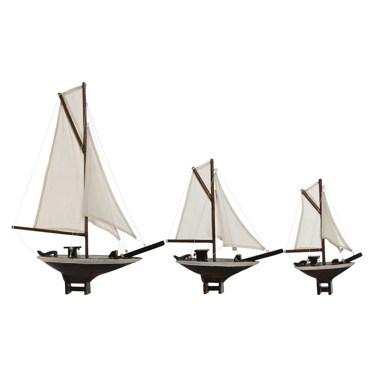 Figurine decorative home esprit blanc marron mediterraneen 55 x 8 x 70 cm 3 pieces s305578949. Notre équipe chez Diaytar est une brigade de passionnés, toujours en chasse pour dénicher la perle rare qui vous fera vibrer.