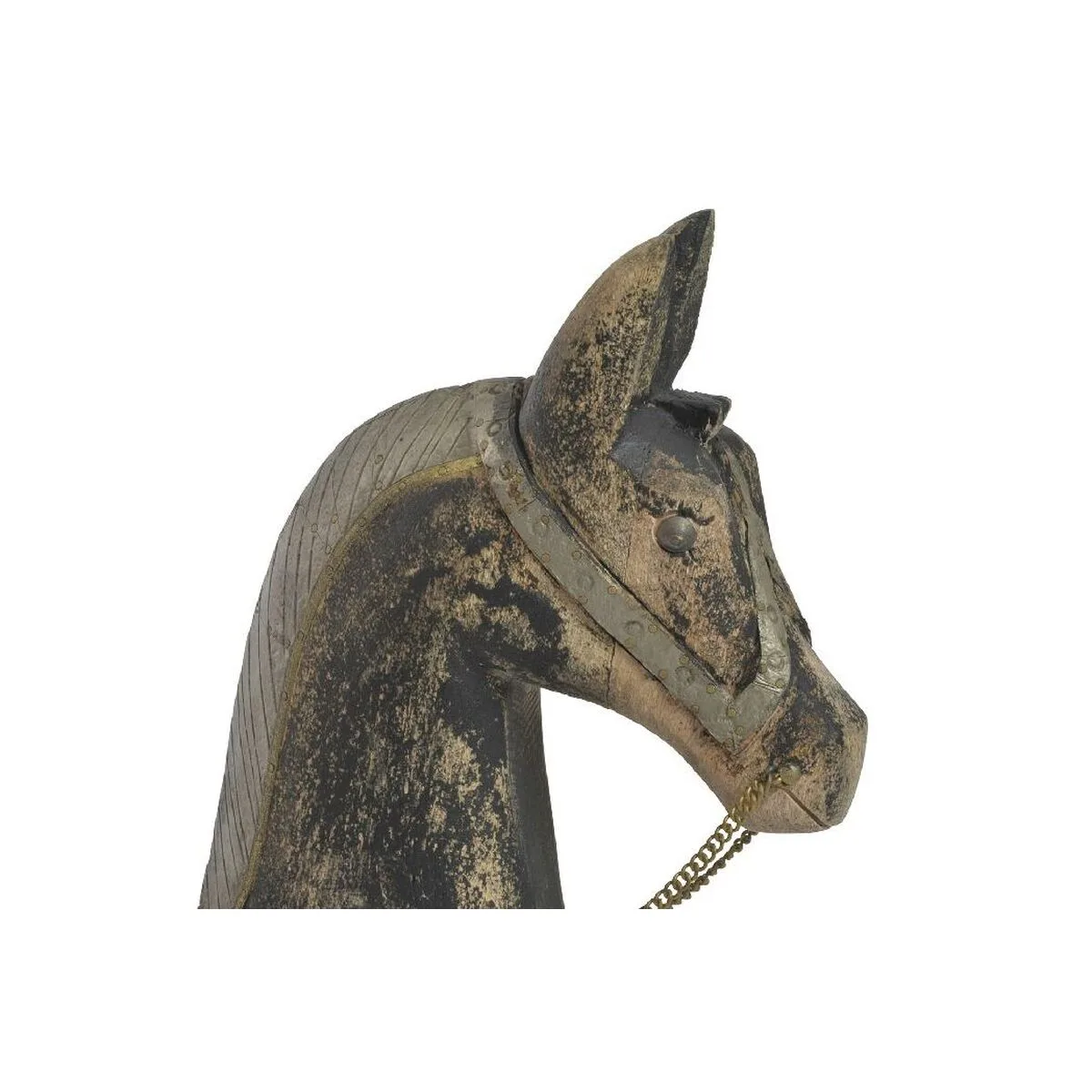 Figurine decorative home esprit marron noir gris naturel cheval 52 x 15 x 63 cm 50 x 15 x 63 cm s305801346. Diaytar - L'art de bien vivre commence ici. Découvrez nos collections exclusives.