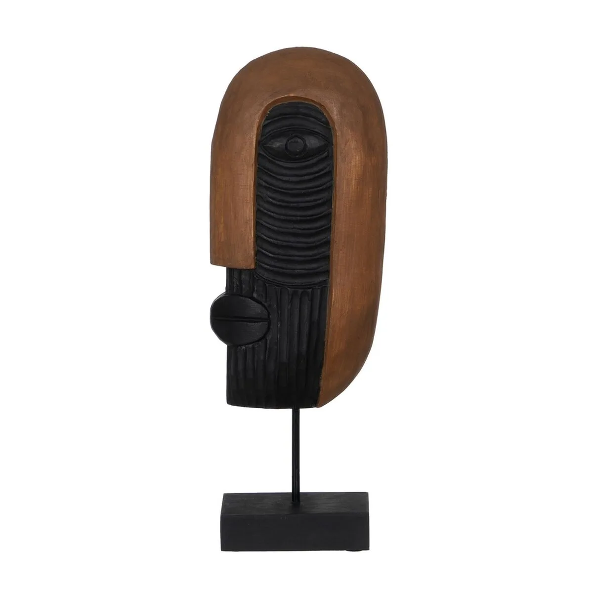 Figurine decorative marron masque 17 5 x 10 x 50 cm s880471296. La qualité Diaytar : un engagement, une promesse, une satisfaction garantie.