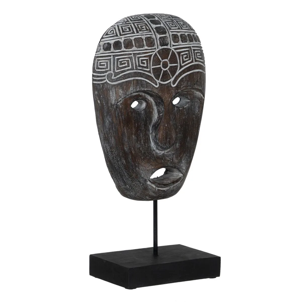 Figurine decorative marron masque 24 x 12 x 46 cm s880471530. Diaytar, c'est la promesse tenue d'un e-commerce où l'émerveillement devant un produit simple est encore possible.