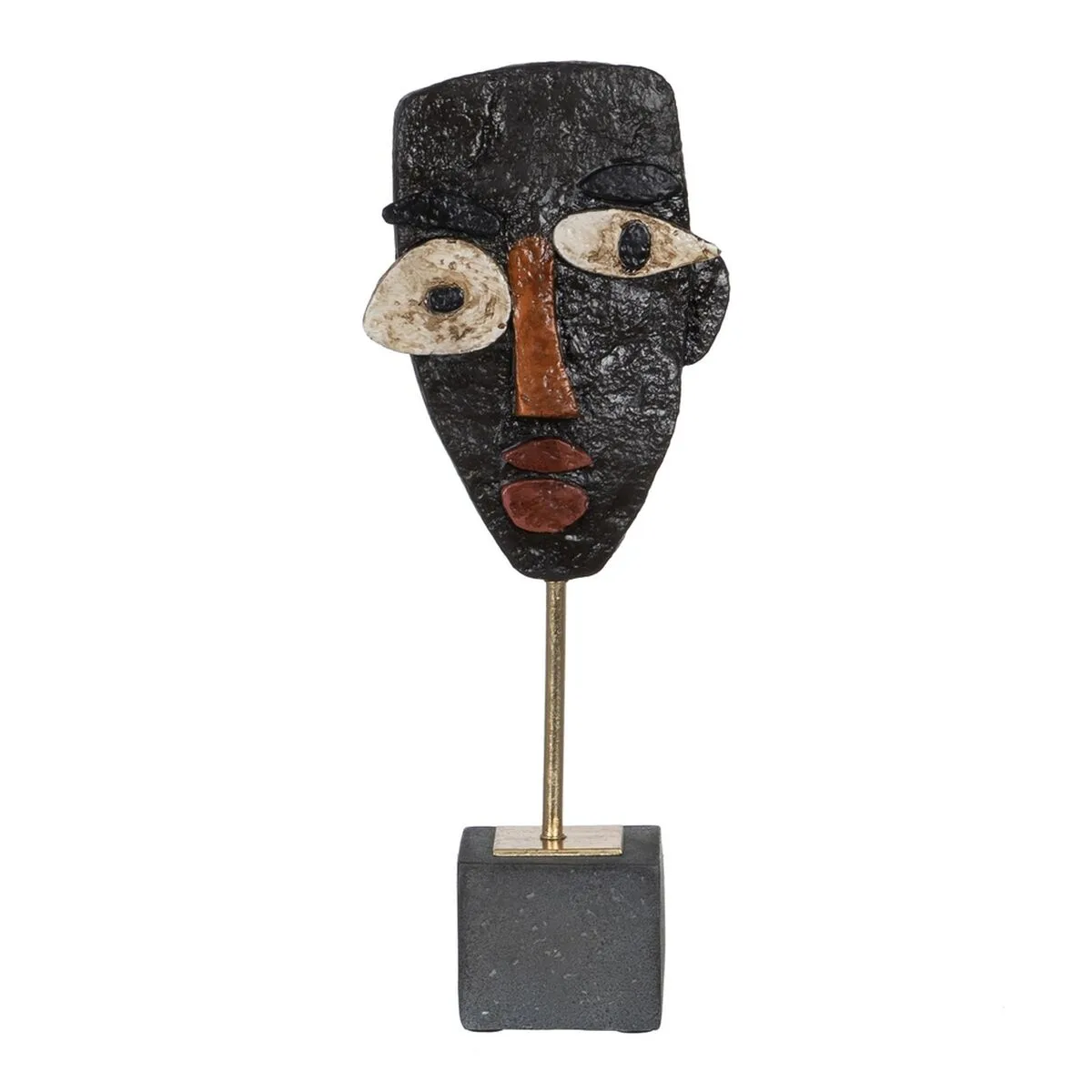 Figurine decorative marron noir masque 52 x 35 x 41 5 cm s880520988. Oubliez tout ce que vous savez sur le e-commerce. Diaytar réécrit les règles avec une offre audacieuse et éclectique.