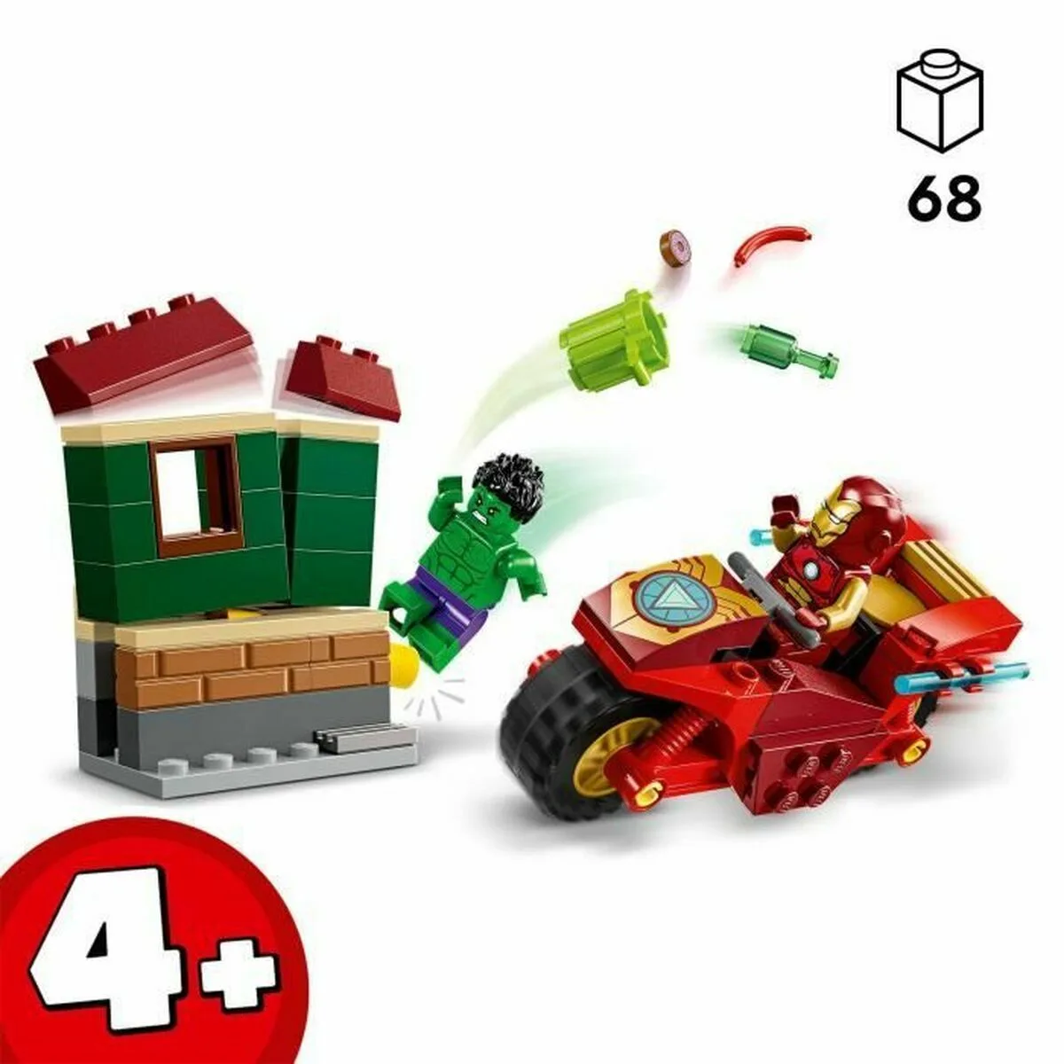 Figurine decorative marvel iron man hulk lego 76287 s7100702264. Les influenceurs adorent Diaytar pour ses pièces mode avant-gardistes.
