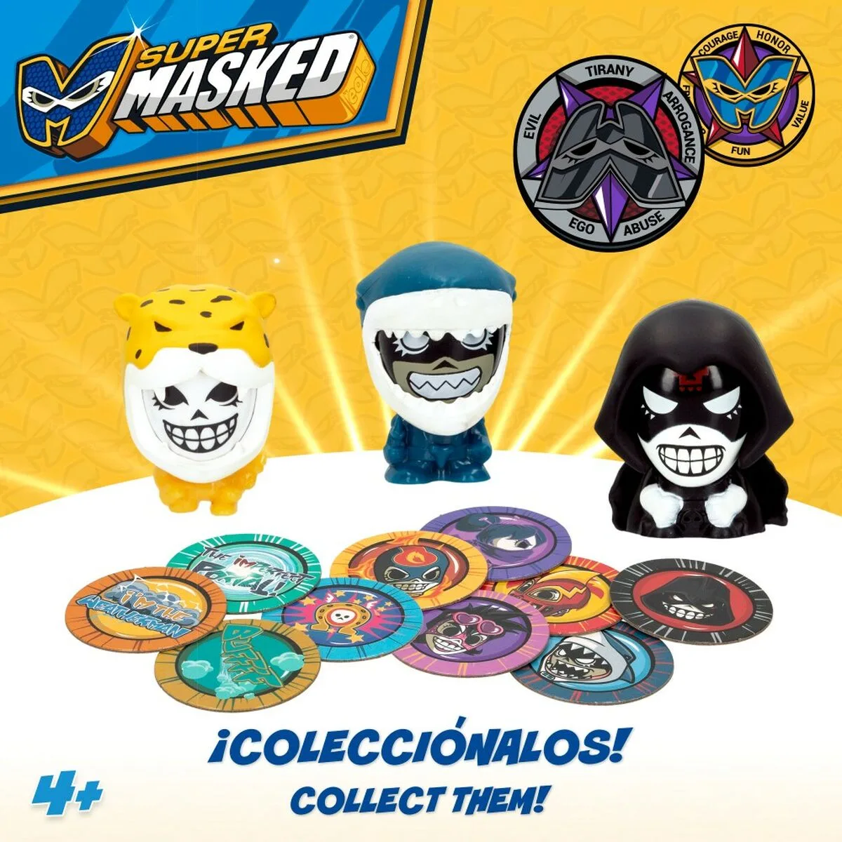 Figurines d action eolo super masked 3 x 4 5 x 3 5 cm 12 unites s890311520. Pour un shopping sans limites : Diaytar déniche pour vous le meilleur des produits généraux, électroniques et de style de vie