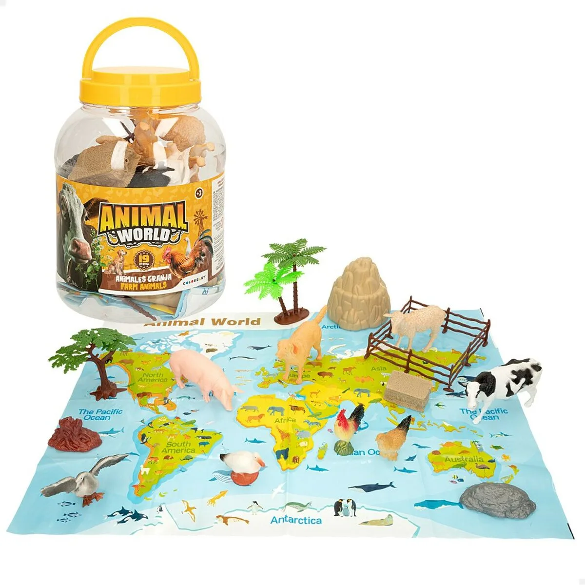 Figurines d animaux colorbaby 19 pieces ferme plastique 13 x 8 x 3 cm 6 unites s890318293. Avec Diaytar, faites le plein d'idées et de produits ingénieux pour toutes les pièces de votre maison et tous les aspects de votre vie