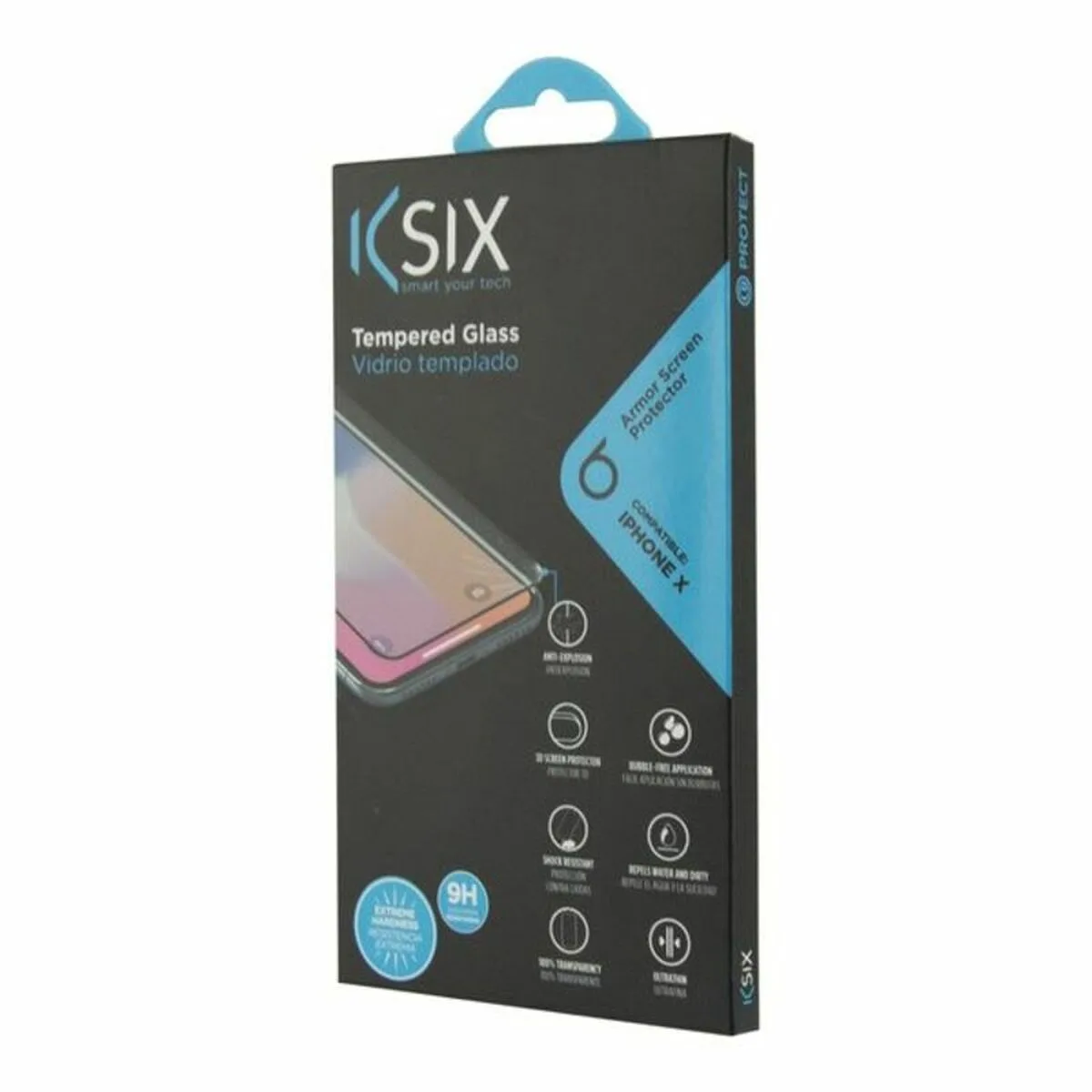Film protecteur en verre trempe pour telephone portable iphone x xs ksix armor noir s190183171. Diaytar incarne le nouveau visage du e-commerce : agile, éclectique et profondément ancré dans les tendances du moment
