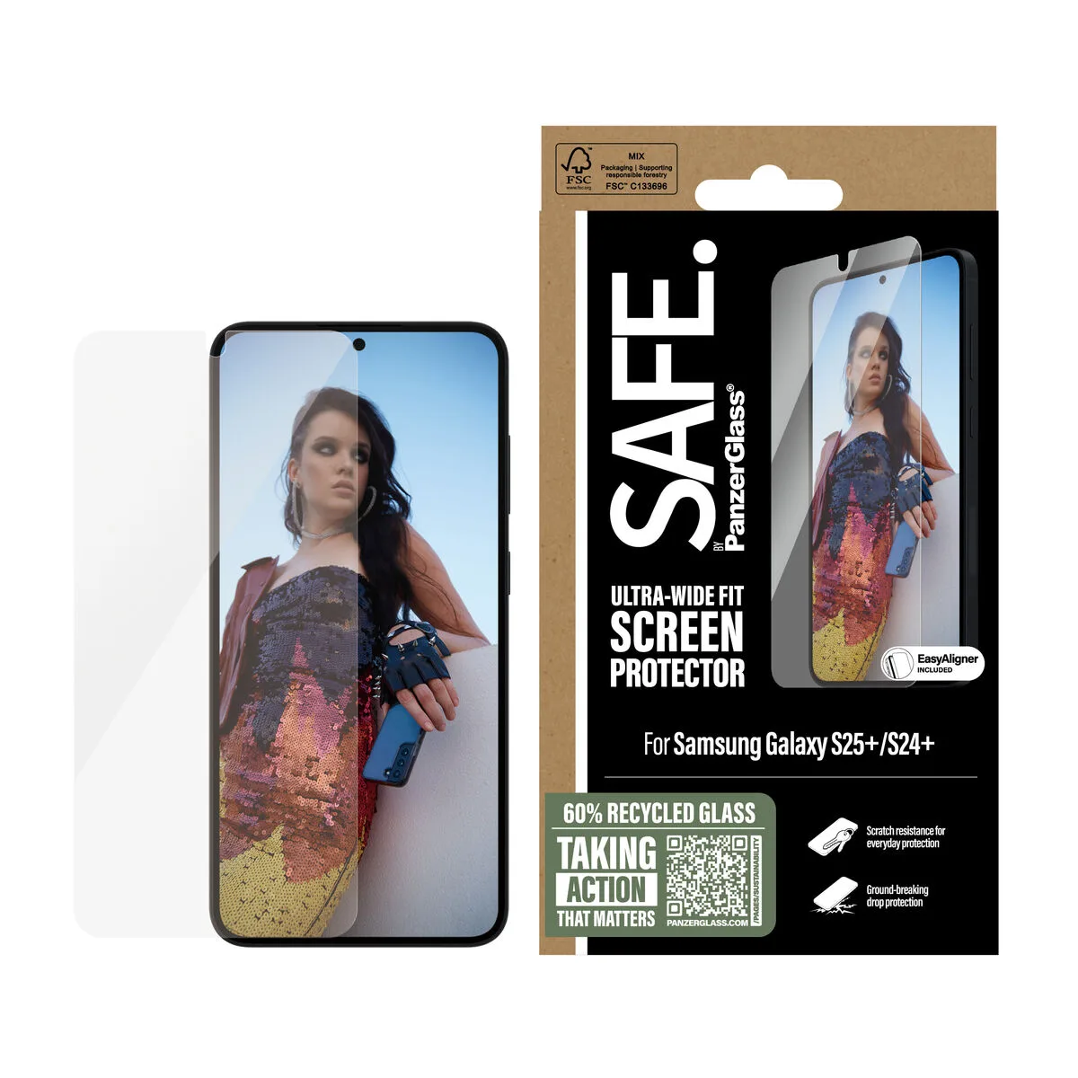 Film protecteur pour telephone portable panzerglass samsung s25 s24 s024307555. Diaytar : Votre guide shopping pour une sélection exigeante de produits tendance, technologiques et domestiques