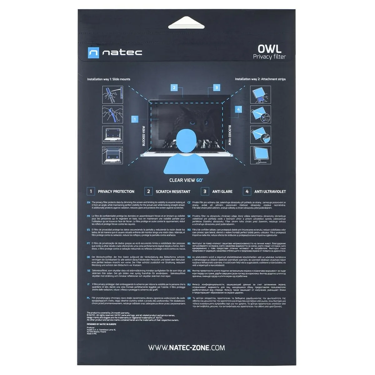 Filtre de confidentialite pour moniteur natec nfp 2288 s9110789146. Bienvenue sur Diaytar, la plateforme qui a réussi le pari de rendre le shopping généraliste aussi excitant que la mode.