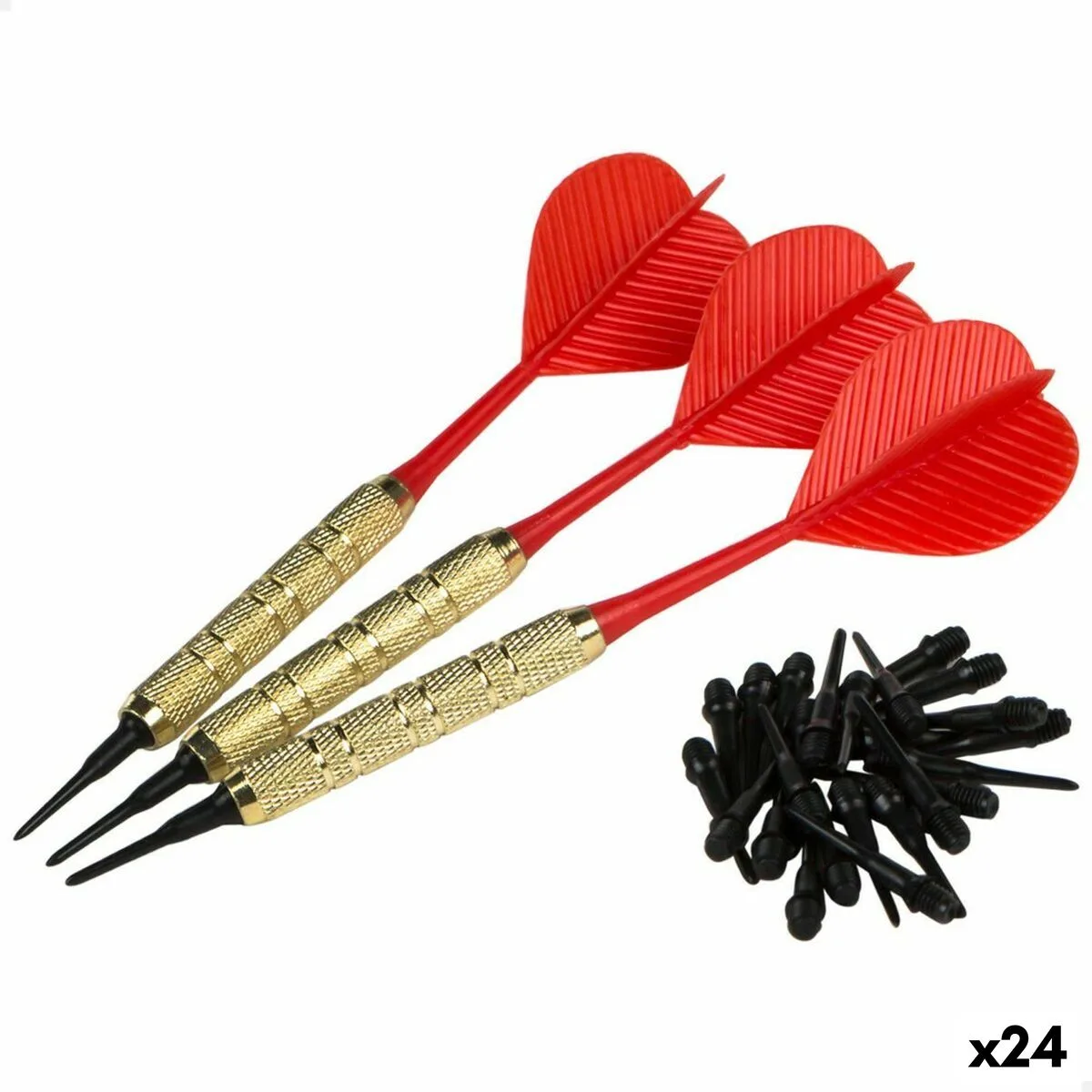 Flechettes aktive 14 cm metal plastique 24 unites s890226393. Diaytar vous connecte à l'essentiel et au superflu stylé : une gamme complète de produits pour tous vos besoins et envies