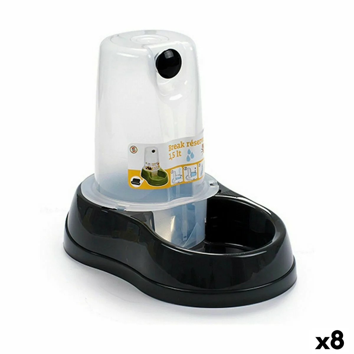 Fontaine a boire stefanplast plastique 1 5 l 8 unites s362458836. L'excellence à portée de clic avec la boutique en ligne Diaytar.