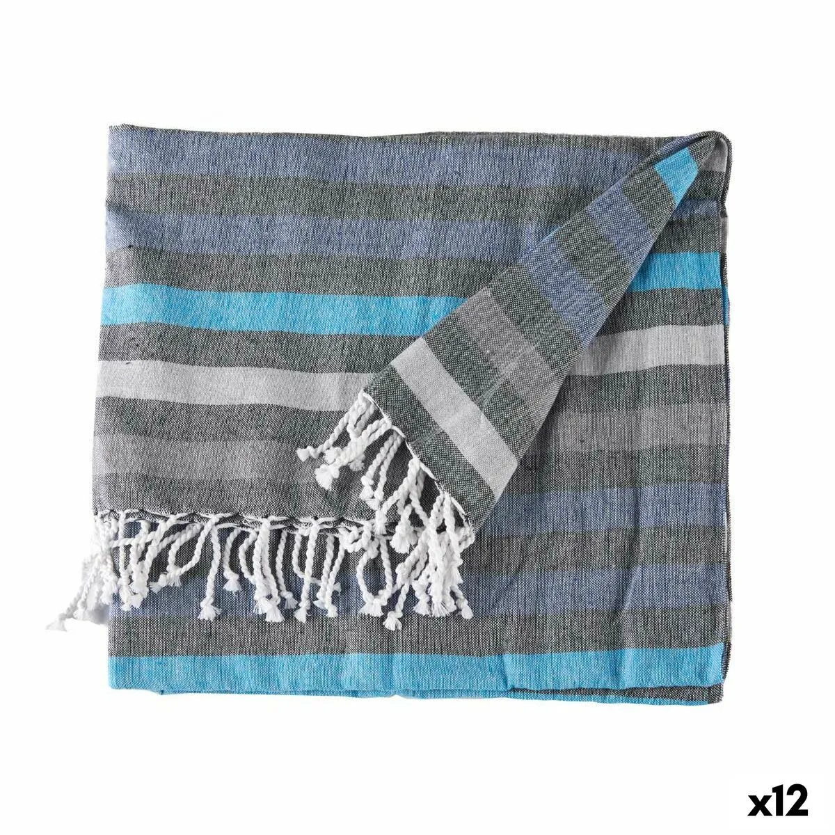 Foulard multi usages 160 x 200 cm bleu 12 unites s362630226. Votre foyer mérite le style et le confort des produits Diaytar Home.