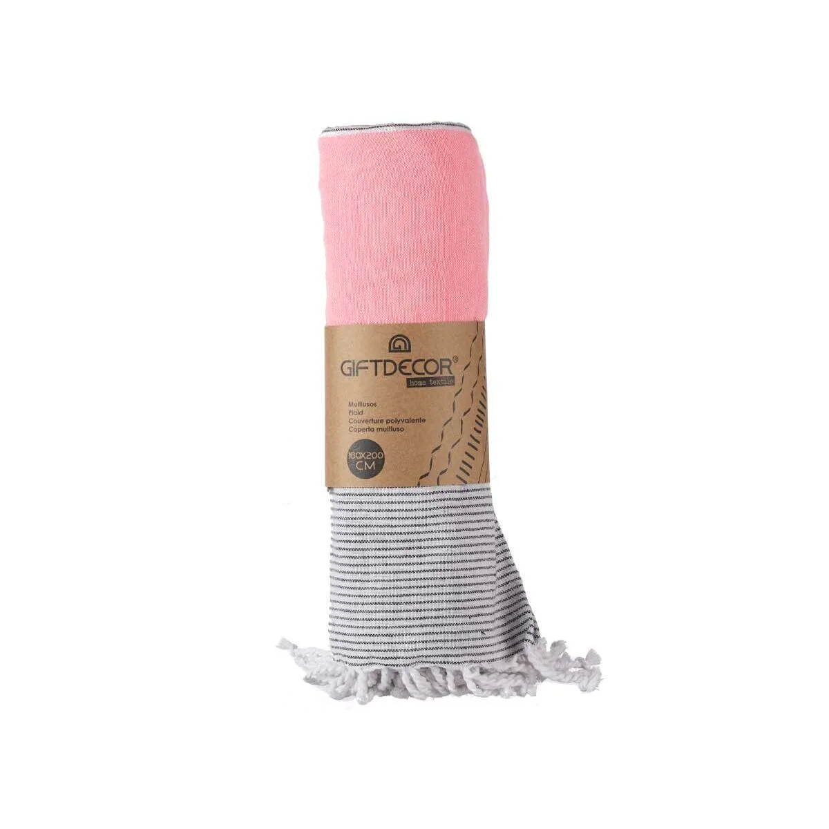 Foulard multi usages rayures 160 x 200 cm rose s361033434. Diaytar, la boutique en ligne qui pense à tout : des gadgets électroniques les plus futés aux objets maison les plus design