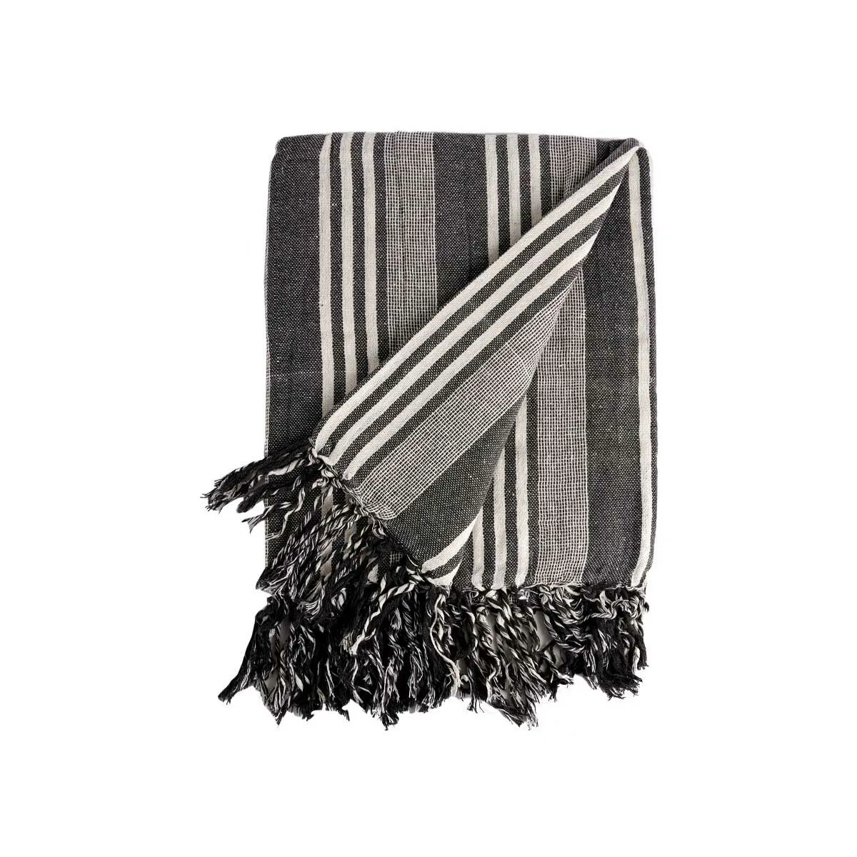 Foulard multi usages rayures 235 x 205 cm blanc gris 8 unites s362609113. Osez l'originalité avec les créations mode exclusives de Diaytar.