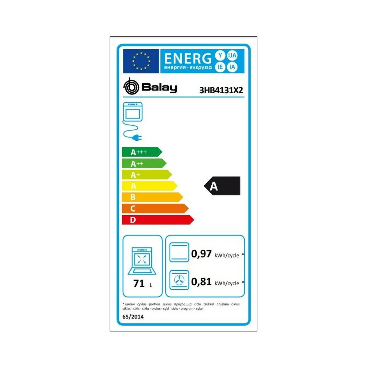 Four balay 3hb4131x2 71 l 3400 w s760093045. Soyez à la pointe de la tendance et de la technologie avec Diaytar, votre partenaire pour un shopping généraliste avisé