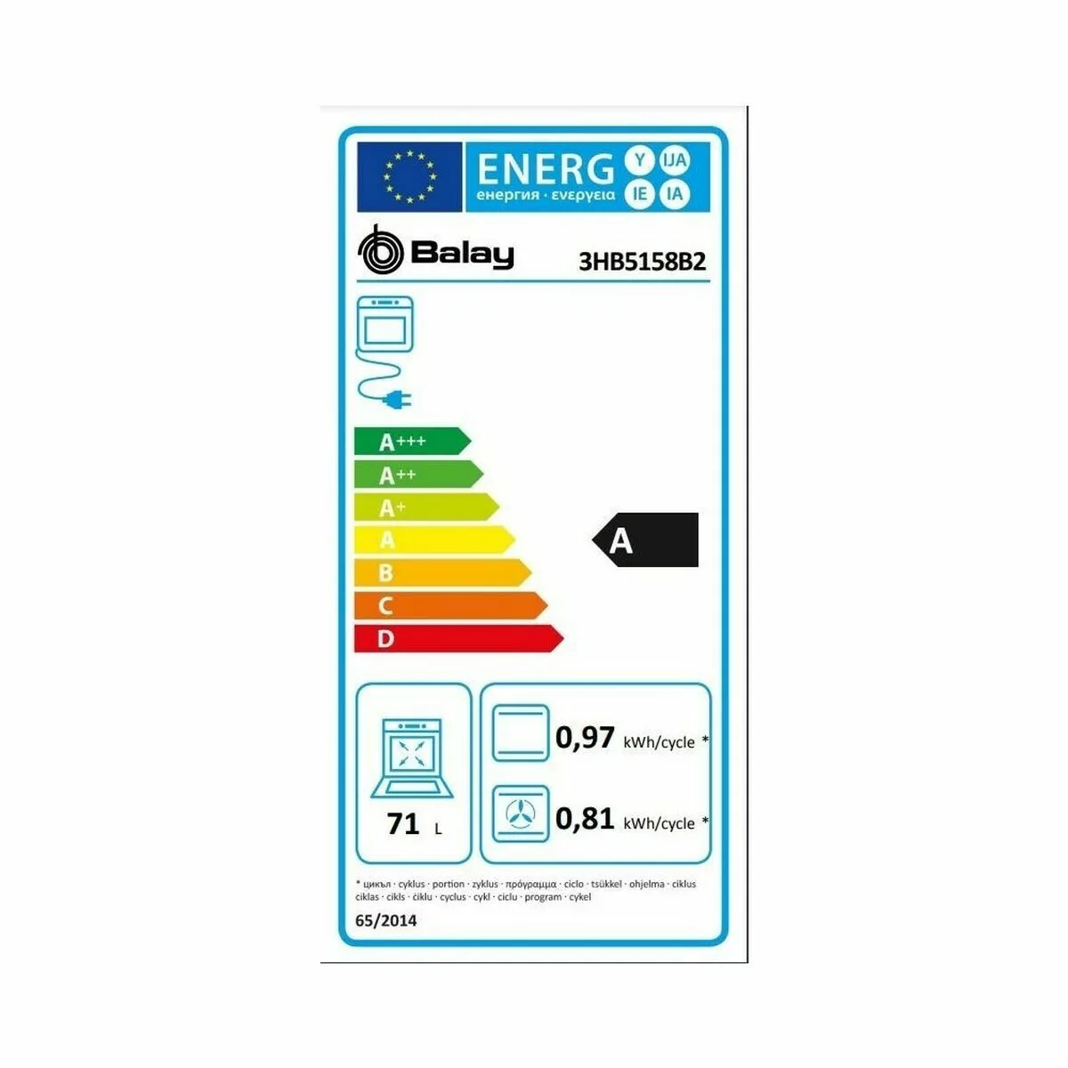 Four balay 3hb5158b2 3400 w 71 l s760092513. Nous avons bâti Diaytar sur une idée simple : vous méritez le meilleur des produits, sans avoir à chercher pendant des heures.