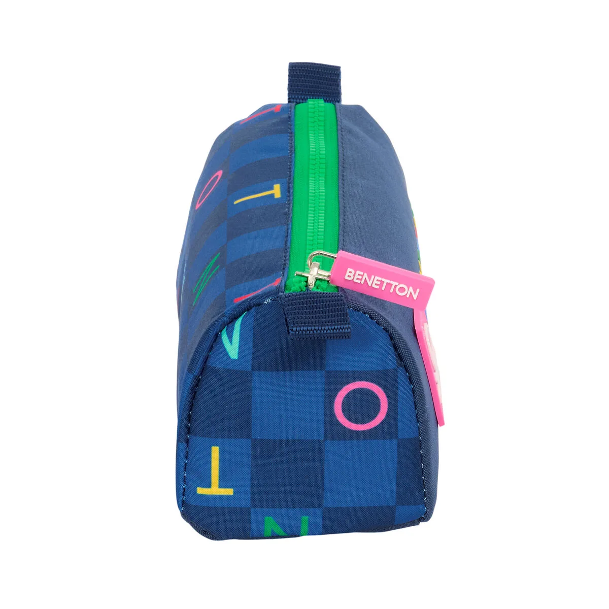 Fourre tout benetton damero blue marine 21 x 8 x 7 cm s431207485. Créez votre look signature avec les pièces mode sélectionnées par Diaytar.