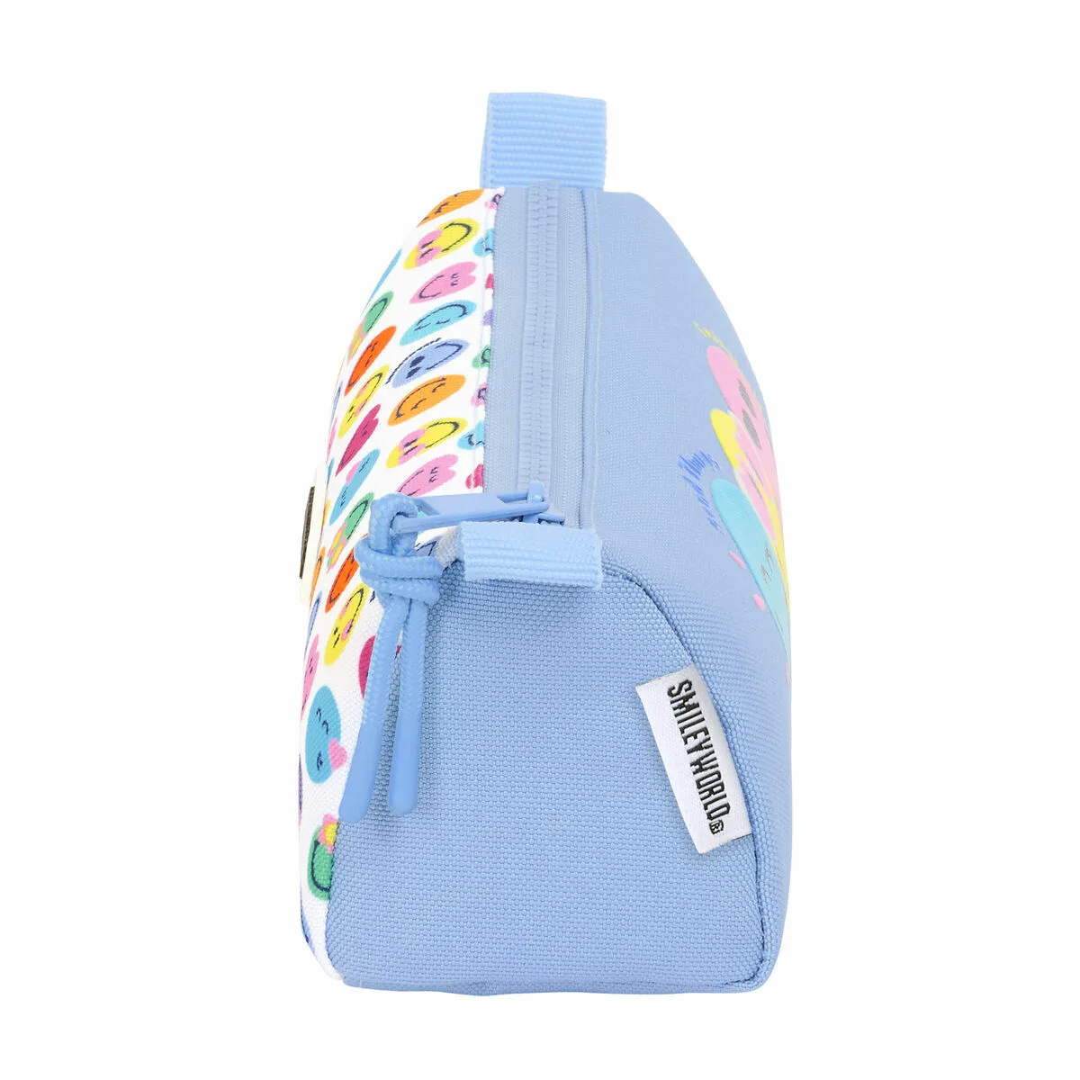 Fourre tout smiley joyful multicouleur bleu clair 21 x 8 x 7 cm s431190538. Créez votre look signature avec les pièces mode sélectionnées par Diaytar.