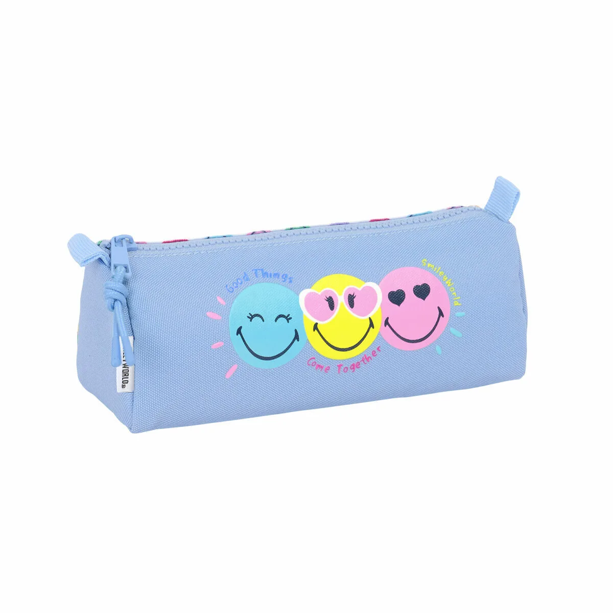 Fourre tout smiley joyful multicouleur bleu clair 21 x 8 x 7 cm s431190563. L'art de vivre à la française s'exprime dans notre collection maison Diaytar.