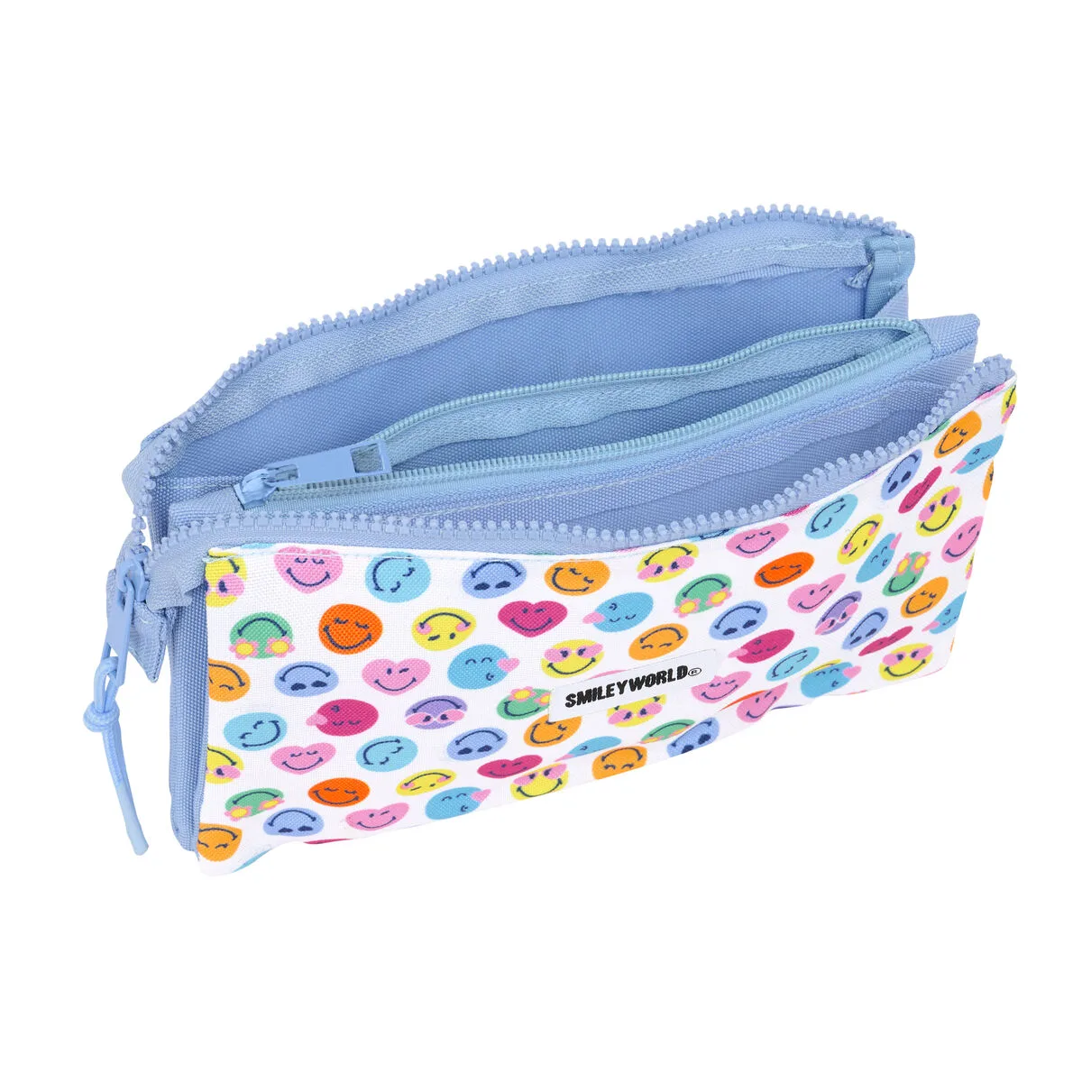 Fourre tout smiley joyful multicouleur bleu clair 22 x 12 x 3 cm s431190656. Chez Diaytar, chaque achat est une expérience unique. Explorez notre sélection premium !
