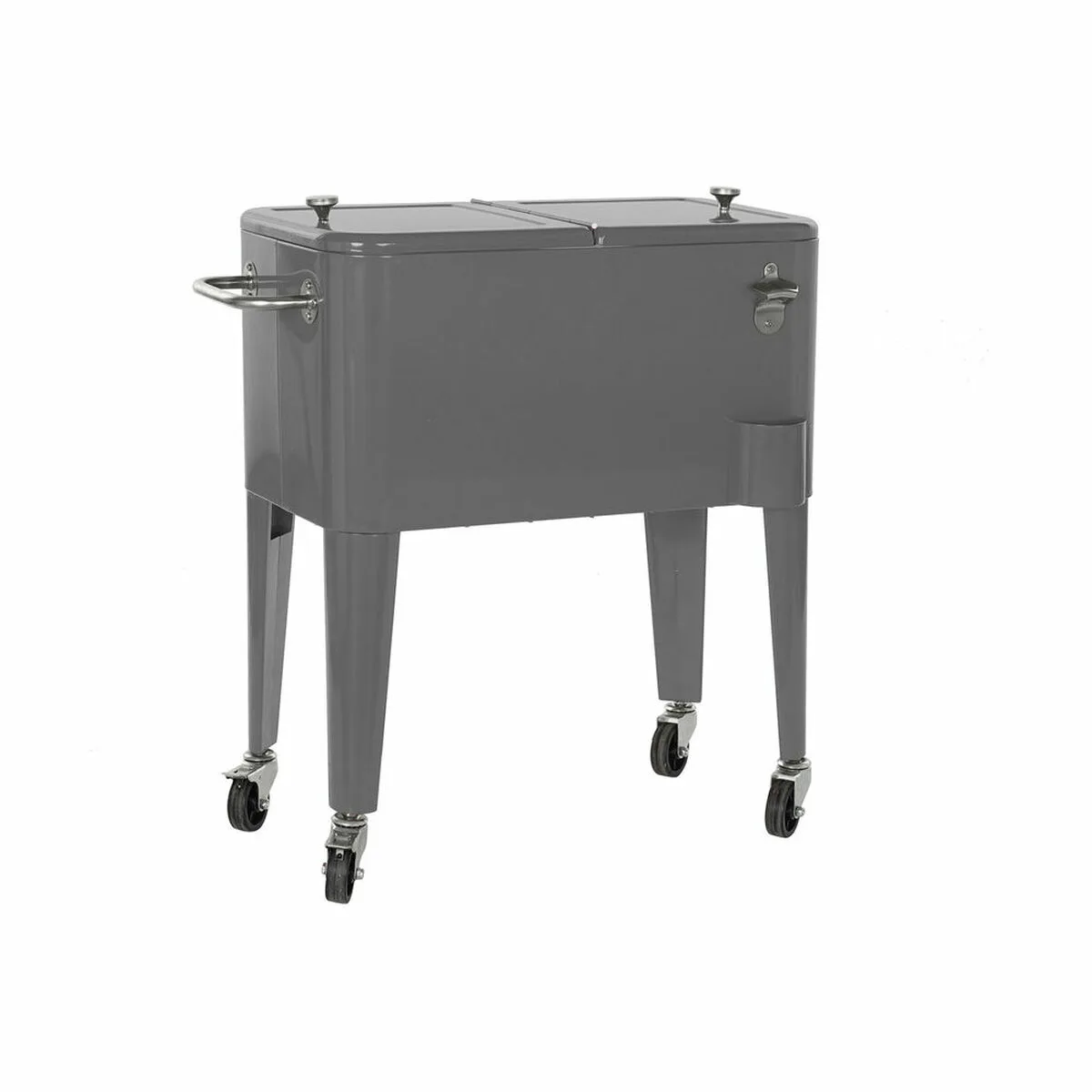 Frigo dkd home decor avec des roues gris gris fonce acier polypropylene 56 l 74 x 43 x 80 cm 74 x 43 x 80 cm s303339972. Diaytar, c'est votre éditeur de vie. Nous sélectionnons les produits qui deviendront les chapitres essentiels de votre quotidien.