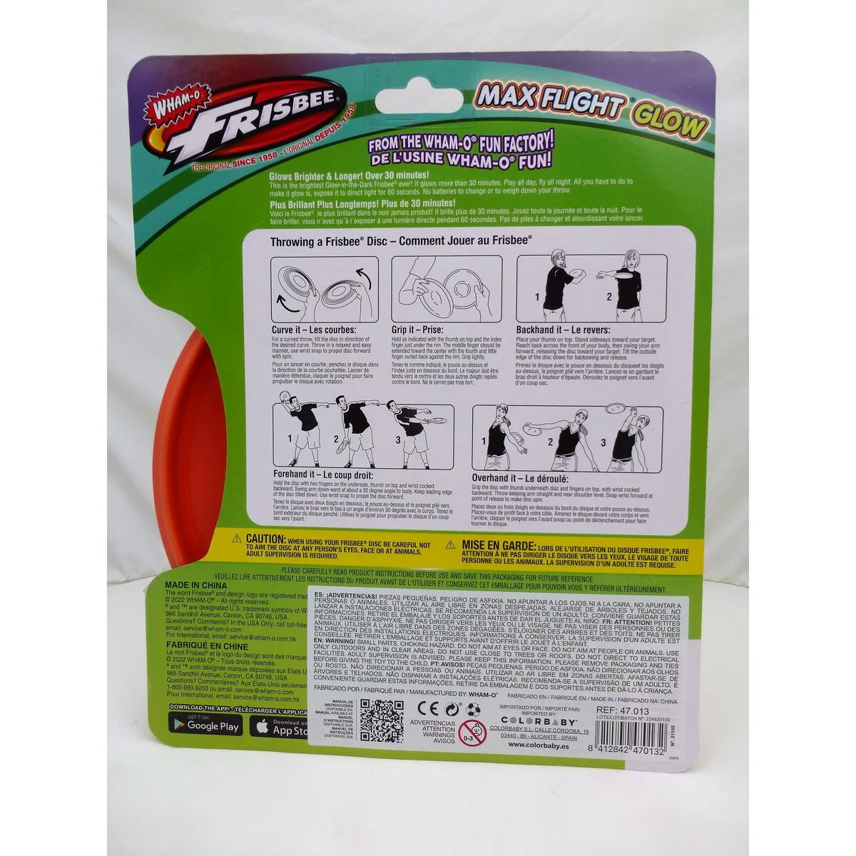 Frisbee wham o 22 x 2 5 x 22 cm 6 unites s890218277. Diaytar, c'est la promesse de découvrir au moins un produit qui vous fera dire 'Mais où était-il donc tout ce temps ?'.