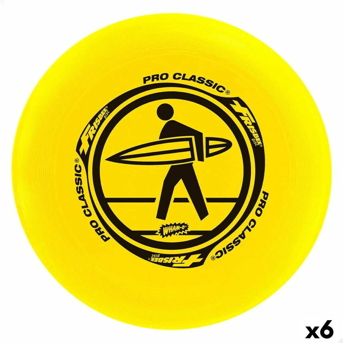 Frisbee wham o pro classic o 25 cm flexible 6 unites s890218026. Notre raison d'être : vous faire économiser le plus précieux des resources : votre temps. Bienvenue sur Diaytar, les produits triés sur le volet.