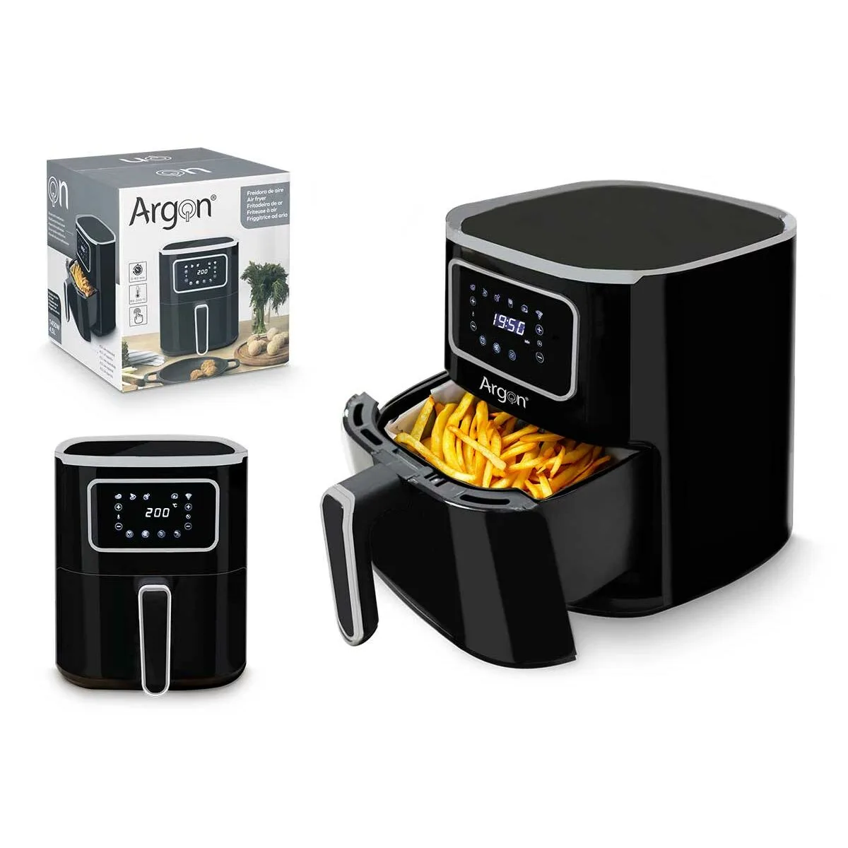 Friteuse a air argon ck73790 134 noir 1450 w 4 5 l s363294434. Diaytar, c'est l'art de la sérendipité appliqué au e-commerce : vous venez pour une chose, vous repartez avec l'objet de vos rêves.