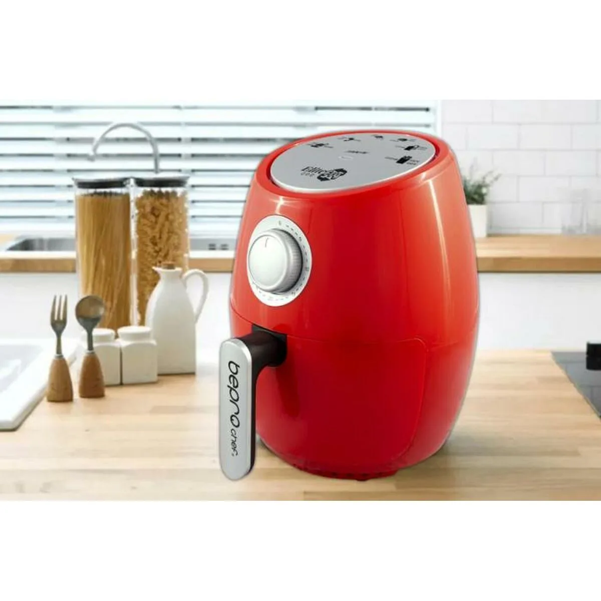 Friteuse a air bepro rouge 1000 w d060025189. Style et élégance se conjuguent parfaitement dans notre rayon mode Diaytar.