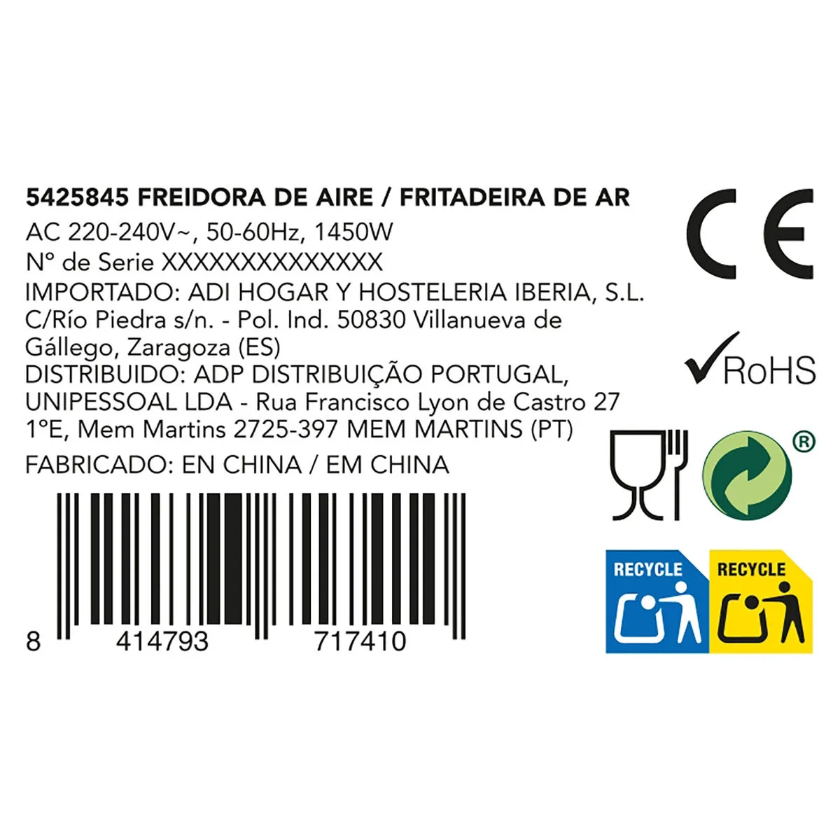 Friteuse a air dcook gallery noir 1450 w 4 6 l s271078985. Diaytar, c'est l'alchimie parfaite entre la froide efficacité de la tech et la chaleur rassurante des produits de qualité.