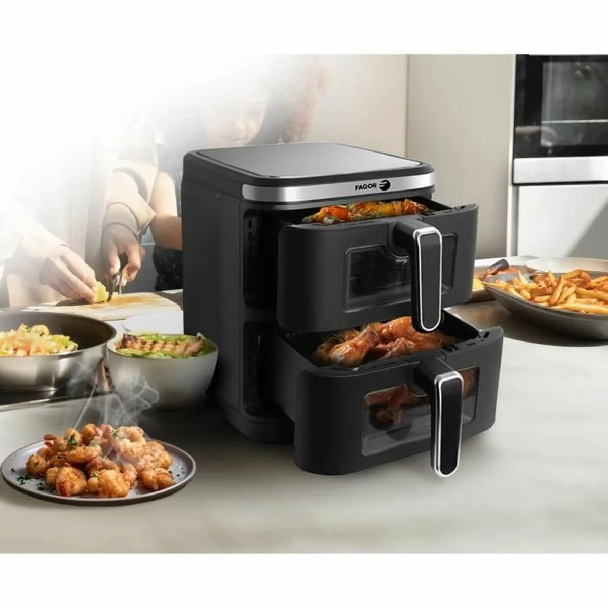 Friteuse a air fagor fgd11 noir 2800 w 5 5 l s7101350483. Diaytar, c'est la promesse tenue d'un e-commerce où l'émerveillement devant un produit simple est encore possible.