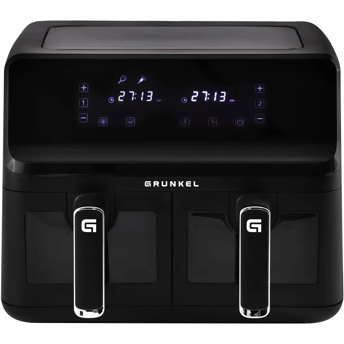 Friteuse a air grunkel noir 2700 w 8 l s843073171. Notre mission : éradiquer le superflu pour ne vous proposer que l'essentiel... mais en beaucoup plus stylé. Bienvenue chez Diaytar.