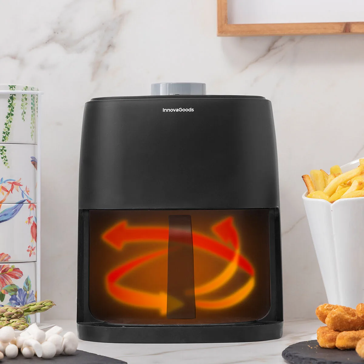 Friteuse a air innovagoods fryinn lite 2000 noir 1200 w 2 l v010371352. Innovation, style et qualité : les trois piliers de l'expérience Diaytar.