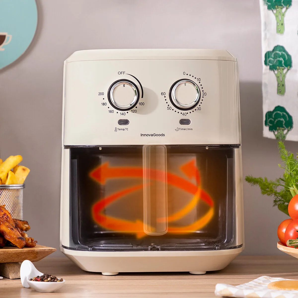 Friteuse a air innovagoods vynner pro 6500 creme 1700 w 6 5 l acier inoxydable v010372610. Bienvenue sur Diaytar, l'endroit où les produits ne sont pas juste achetés, mais sont adoptés pour la vie.