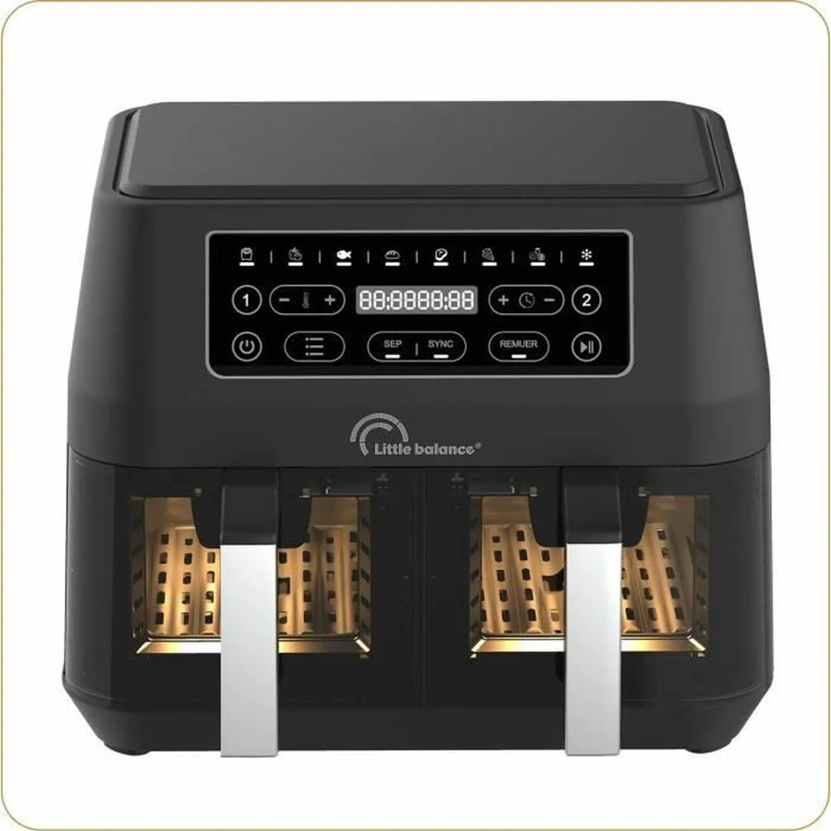 Friteuse a air little balance 8765 noir 2460 w 9 l s7100812697. Oubliez tout ce que vous savez sur le e-commerce. Diaytar réécrit les règles avec une offre audacieuse et éclectique.