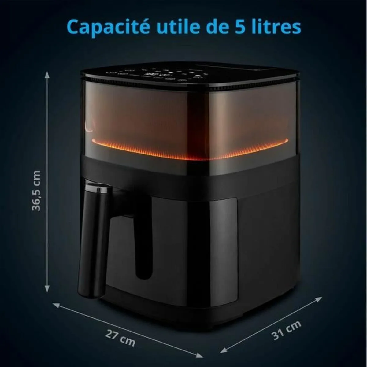 Friteuse a air medion noir 1500 w 5 l s719763714. Oubliez tout ce que vous savez sur le e-commerce. Diaytar réécrit les règles avec une offre audacieuse et éclectique.