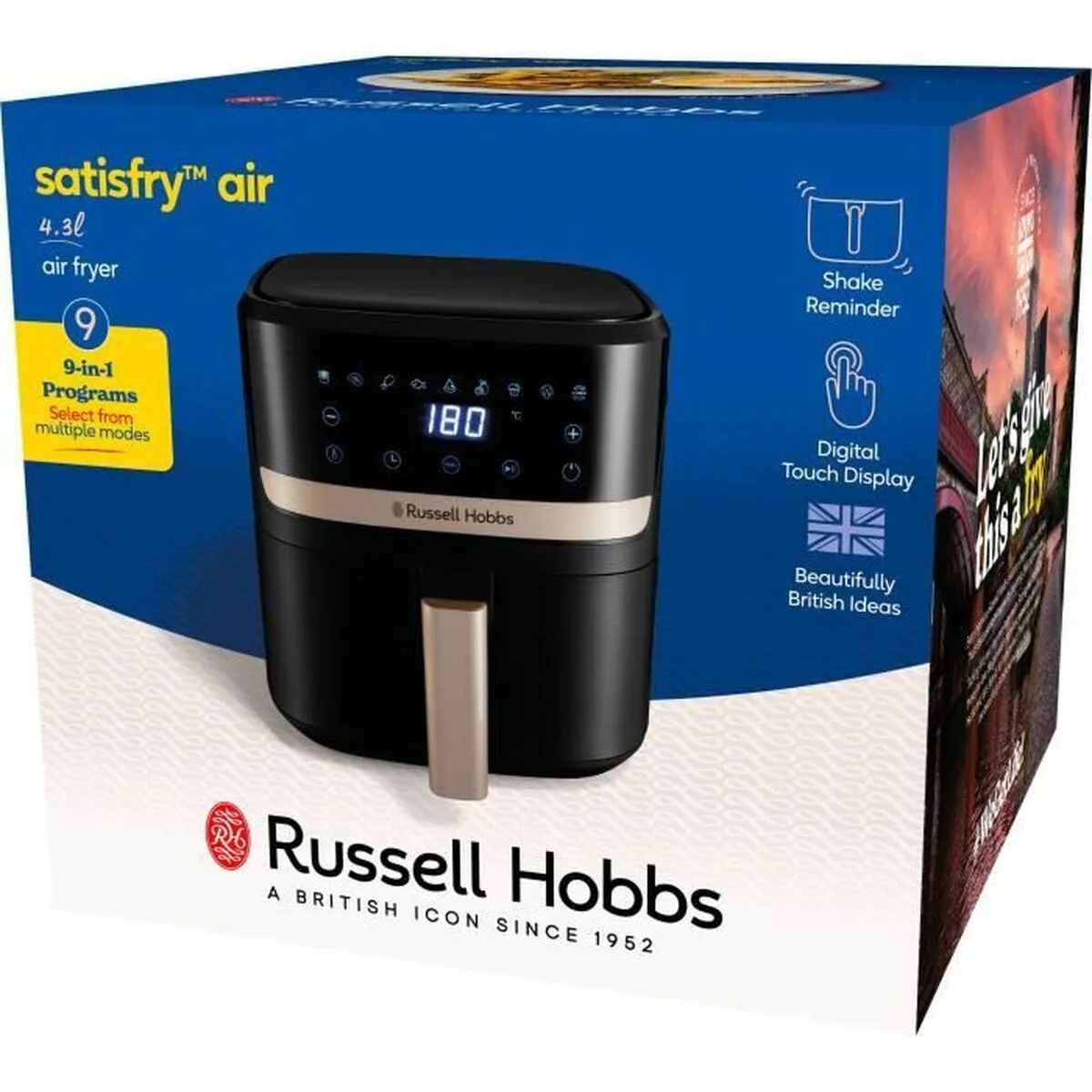 Friteuse a air russell hobbs s7101761818. Diaytar, une boutique en ligne qui défie les catégories traditionnelles en mêlant produits high-tech, maison et lifestyle avec brio