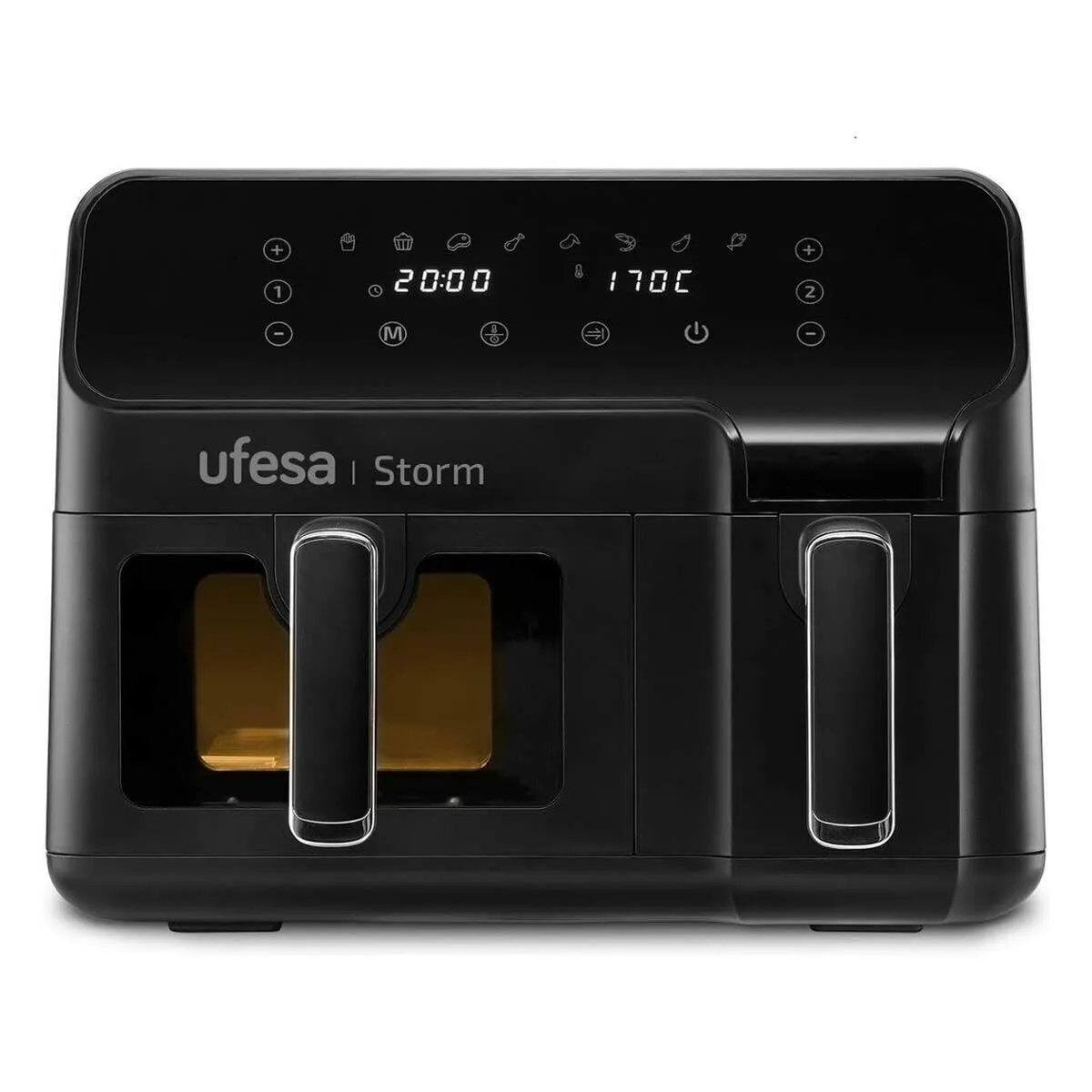 Friteuse a air ufesa storm noir 2700 w 9 l s760632945. Diaytar : Votre portail vers un monde de produits où la frontière entre l'essentiel et le superflu devient délicieusement floue
