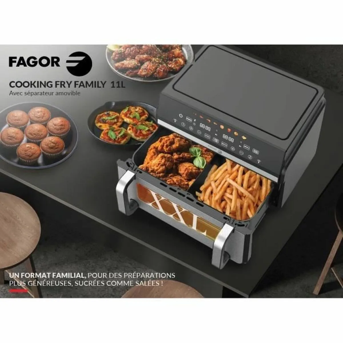 Friteuse fagor s7101886194. Diaytar, c'est la promesse tenue d'un e-commerce où l'émerveillement devant un produit simple est encore possible.