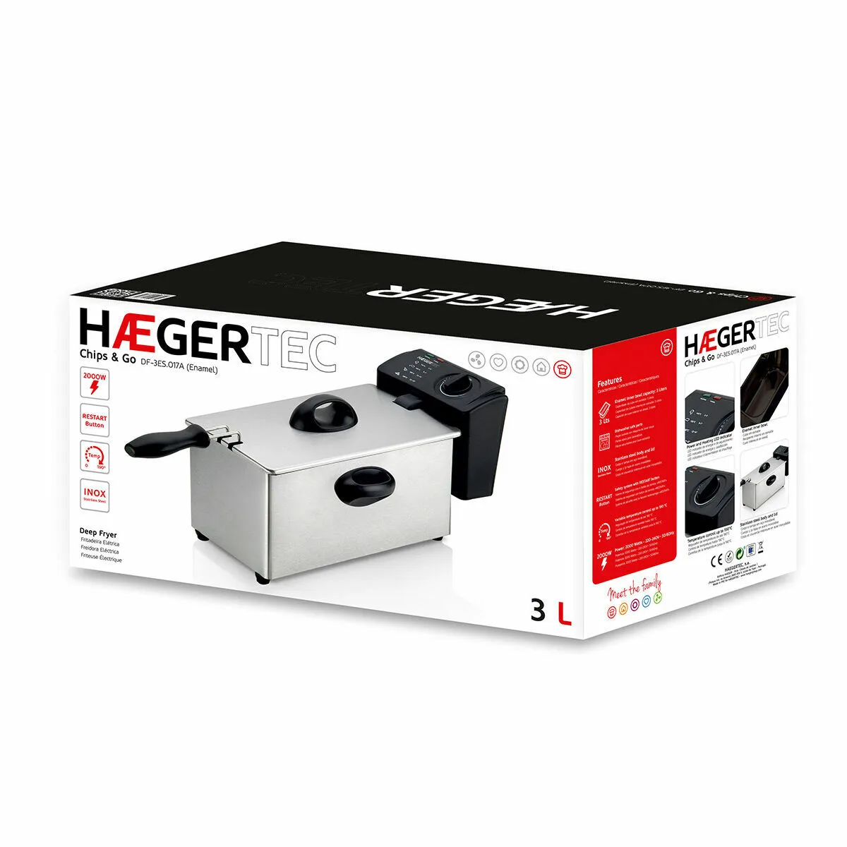 Friteuse haeger df 3es 017a noir 2000 w s778147942. Diaytar Home : Créez l'atmosphère parfaite dans chaque pièce de votre maison.