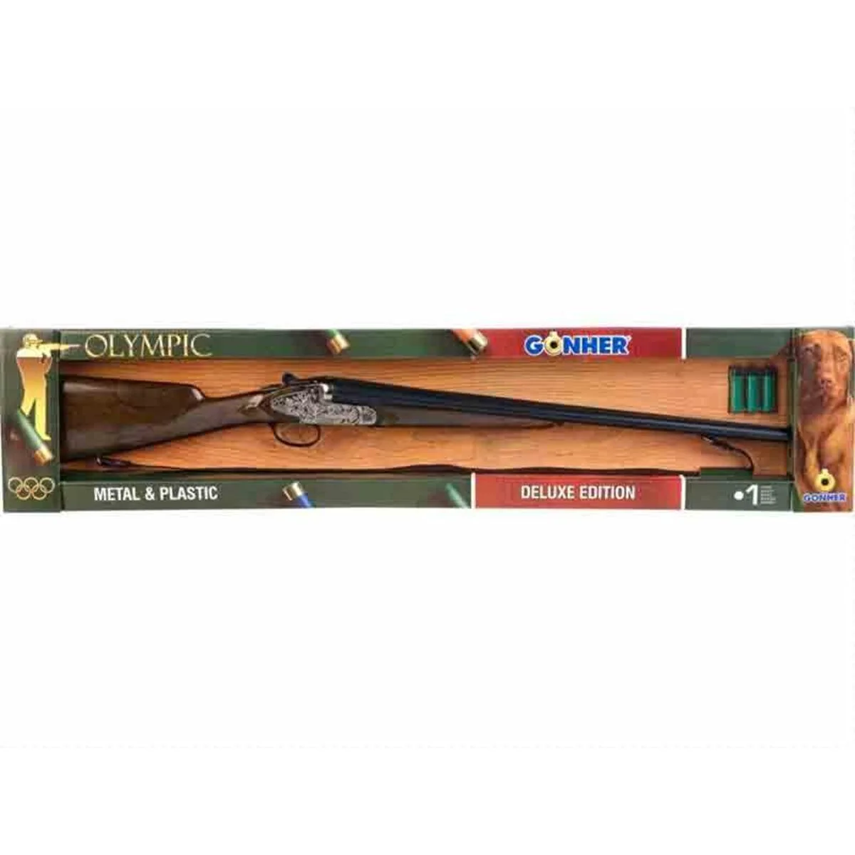 Fusil de chasse gonher jouet 85 x 18 5 x 5 cm s240809138. Notre mission : éradiquer le superflu pour ne vous proposer que l'essentiel... mais en beaucoup plus stylé. Bienvenue chez Diaytar.