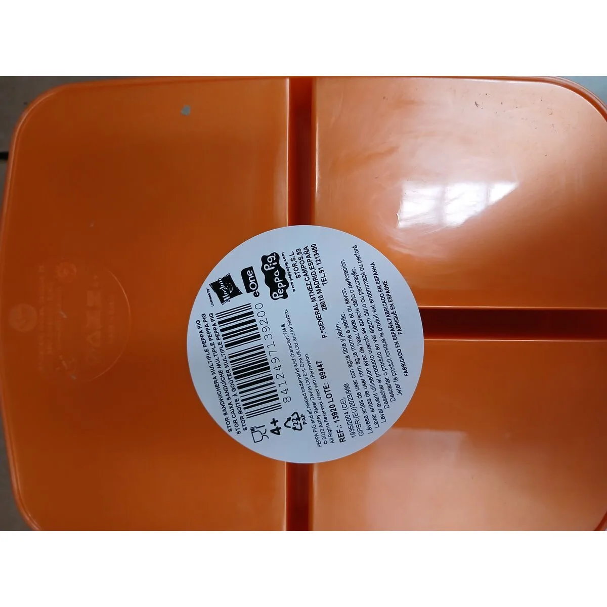 Gamelle a compartiments peppa pig polypropylene 19 5 x 16 5 x 6 7 cm 17 x 14 x 7 cm s242537177. Diaytar, la preuve qu'une boutique généraliste peut être synonyme de goût, d'exigence et d'innovation constante