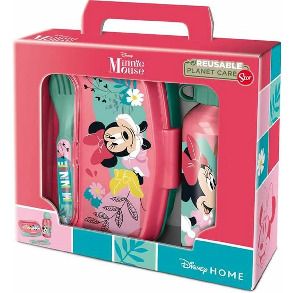 Gamelle avec gourde minnie mouse rose 21 x 18 x 7 cm s245030584. Diaytar, c'est votre partenaire de confiance pour construire un quotidien plus fluide, plus beau, et plus inspirant.