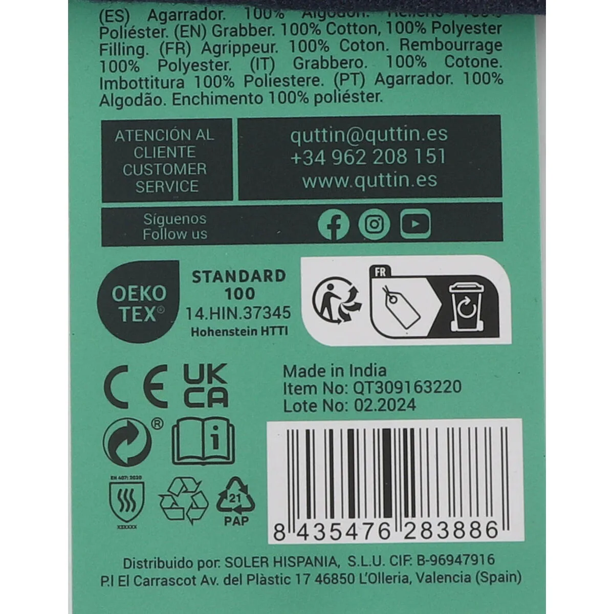 Gant a four quttin 20 x 20 cm 72 unites s223521956. Re-découvrez le plaisir de shopper en ligne avec Diaytar et sa multitude de produits triés sur le volet pour vous