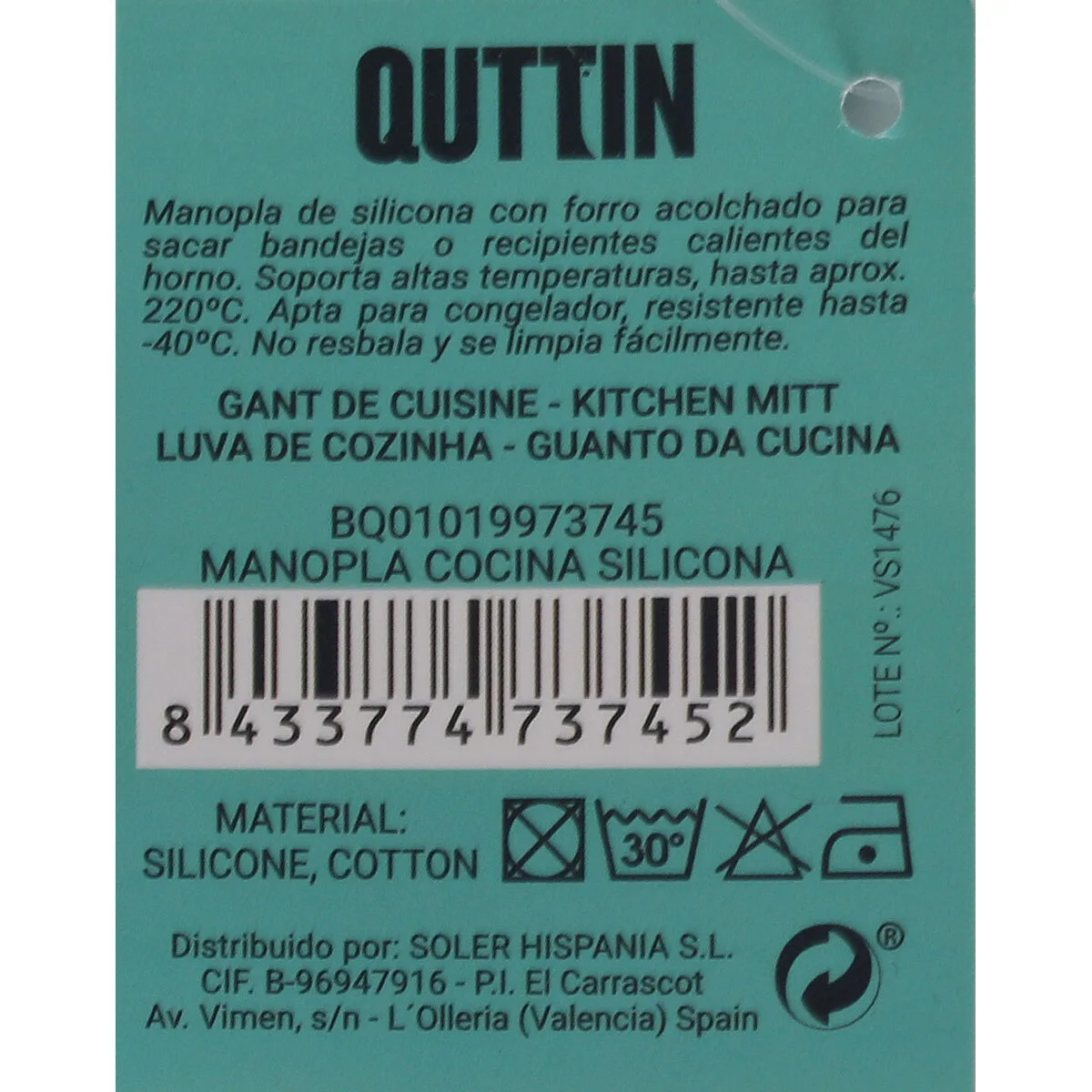 Gant a four quttin 43 x 18 cm s221179347. Nous avons bâti Diaytar sur la conviction qu'un produit génial n'a pas de prix, mais devrait avoir un prix accessible.